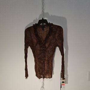 Leopard Print Women's Top (1185)